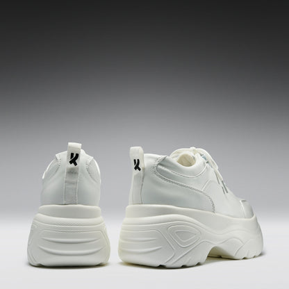 KOI Footwear - Jennie White Chunky Bubble Trainers