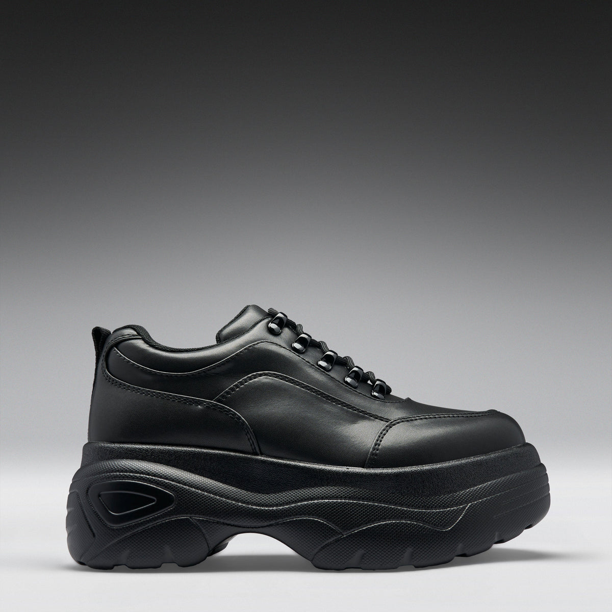 KOI Footwear - Jennie Black Chunky Bubble Trainers