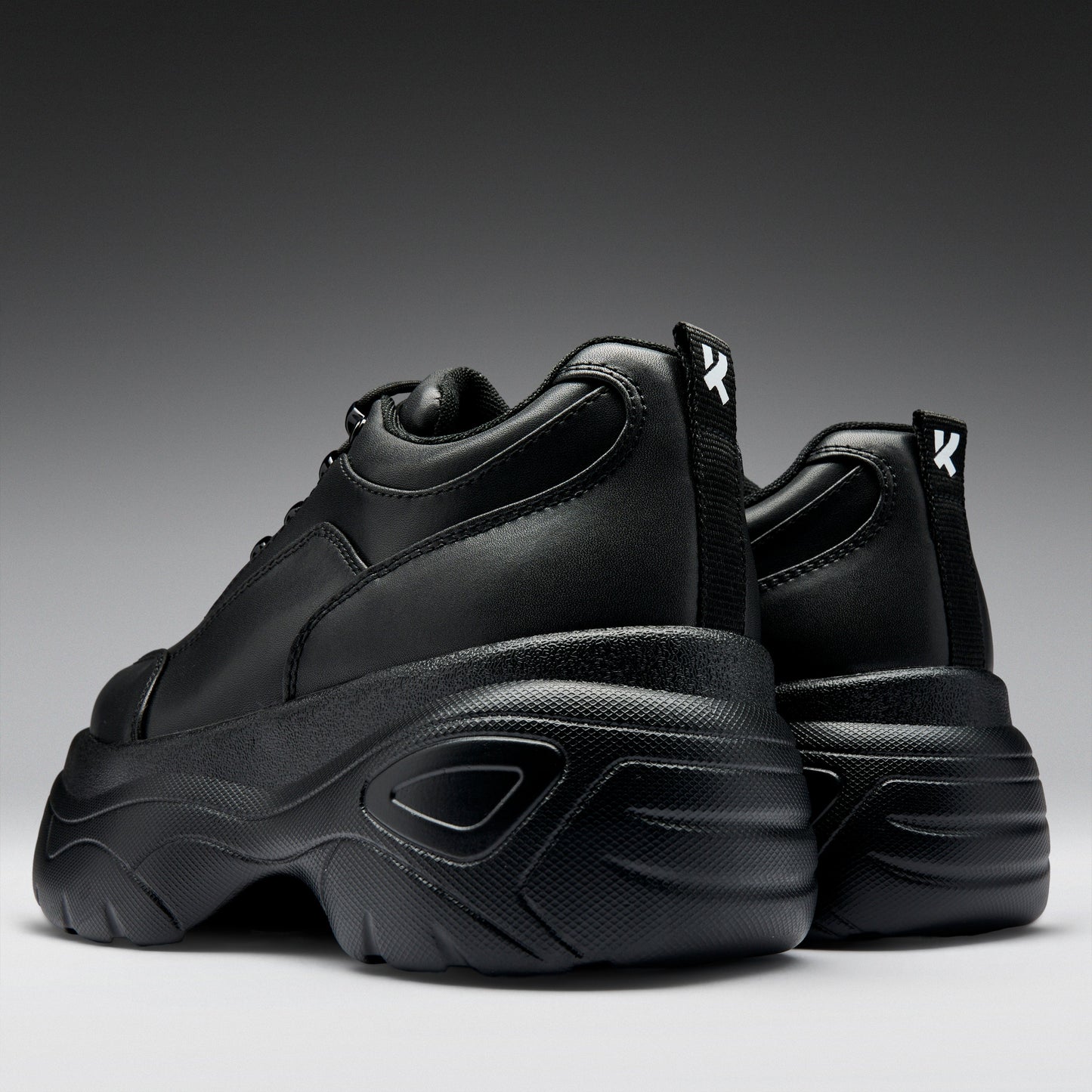 KOI Footwear - Jennie Black Chunky Bubble Trainers