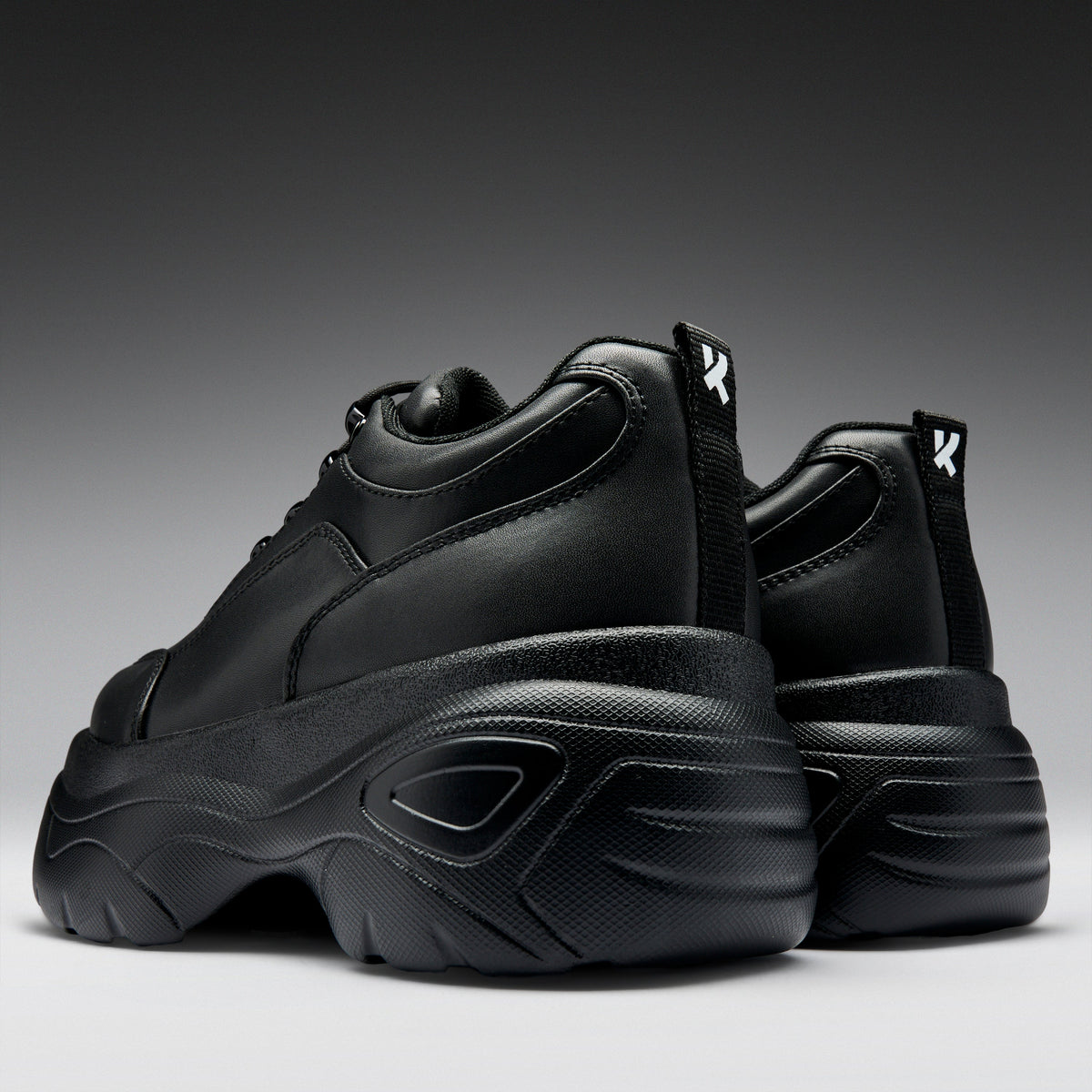 KOI Footwear - Jennie Black Chunky Bubble Trainers
