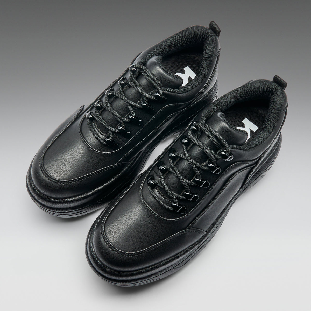 KOI Footwear - Jennie Black Chunky Bubble Trainers