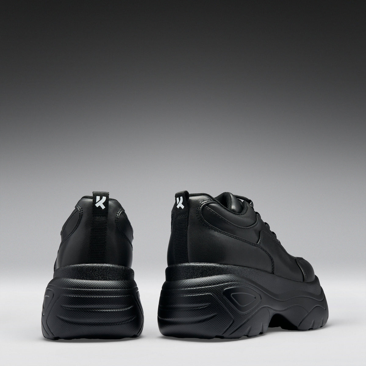 KOI Footwear - Jennie Black Chunky Bubble Trainers