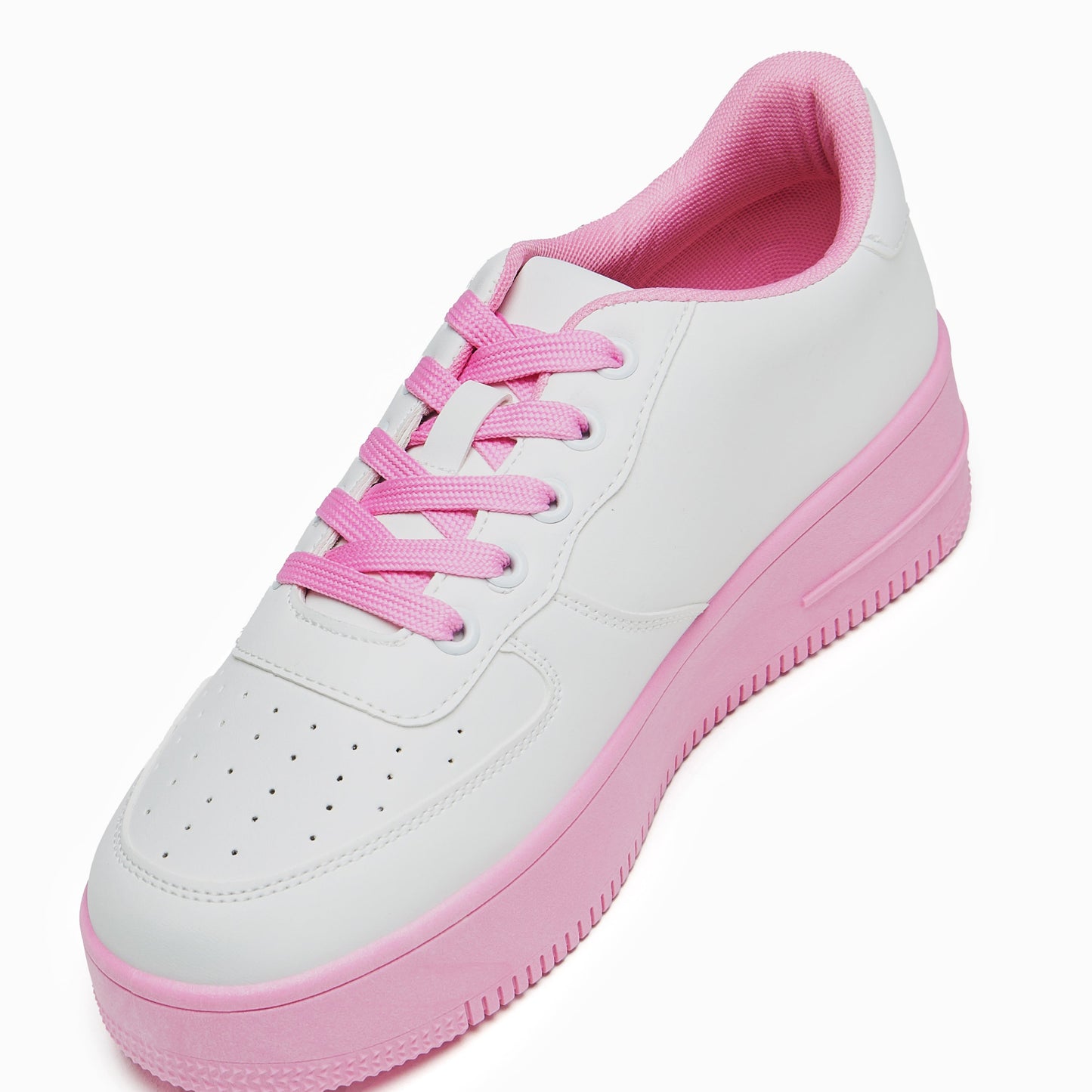KOI Footwear - Morning Sakura Platform Trainers - White