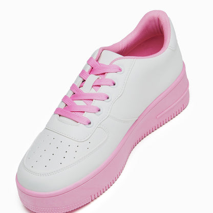 KOI Footwear - Morning Sakura Platform Trainers - White