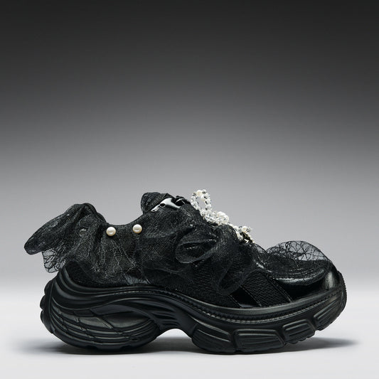 KOI Footwear - Kelpie Whimsical Terrain Trainers - Black