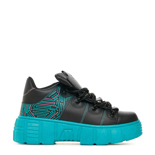 KOI Footwear - Circuit Pulse Miku Chunky Trainers