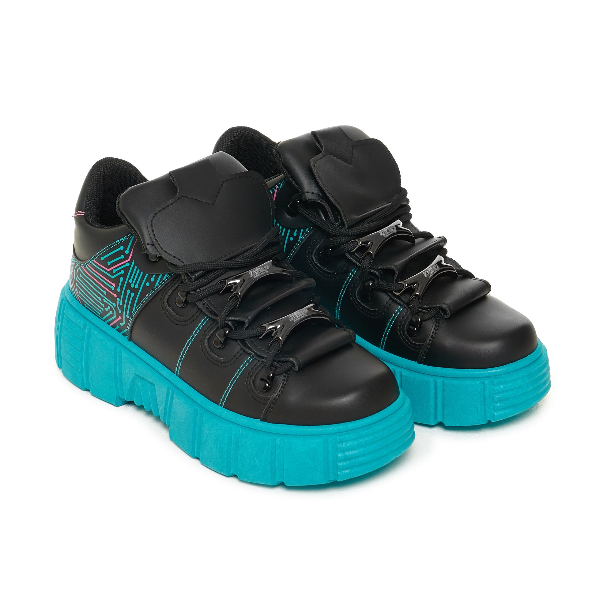 KOI Footwear - Circuit Pulse Miku Chunky Trainers