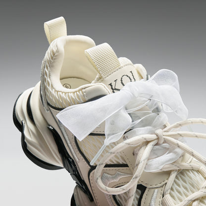 KOI Footwear - Labyrinth Mega Chunky Trainers - White