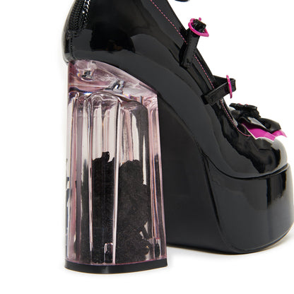 KOI Footwear - MONSTER HIGH Dead Tired Strappy Platform Coffin Heels