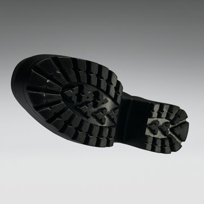 KOI Footwear - Astro Silver Star & Moon Chunky Boots
