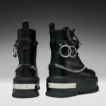 KOI Footwear - Borin Hardware Platform Boots