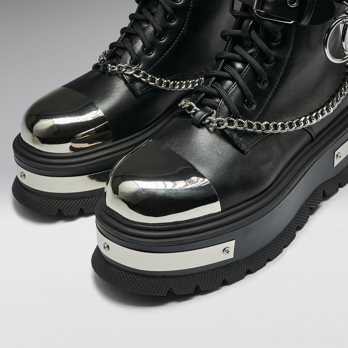 KOI Footwear - Borin Hardware Platform Boots