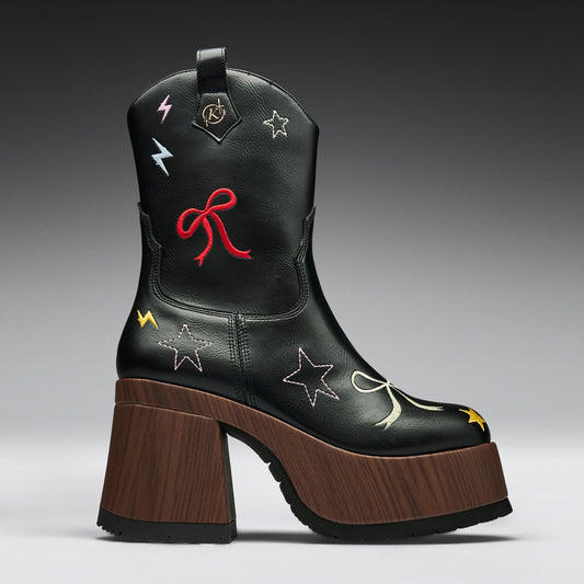 KOI Footwear - Lassitude Chunky Cowboy Boots