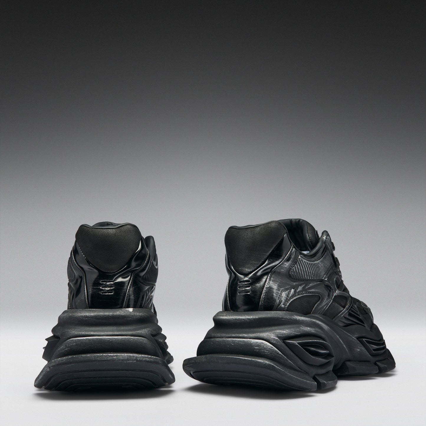 KOI Footwear - Orbit Men's Chunky Trainers - Black