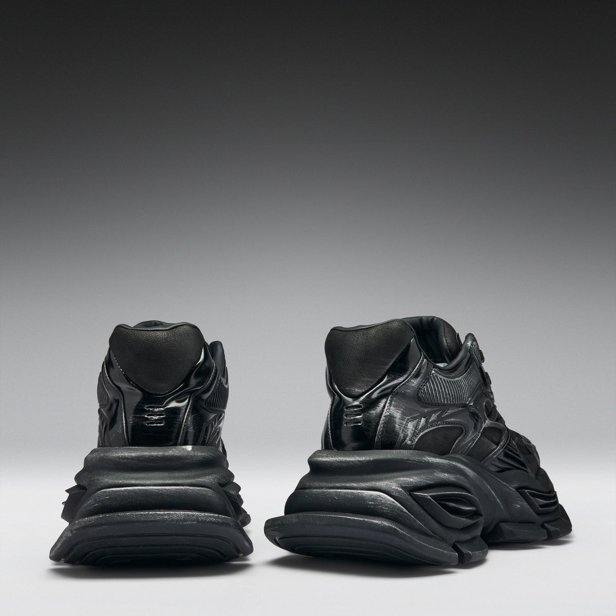 KOI Footwear - Orbit Men's Chunky Trainers - Black