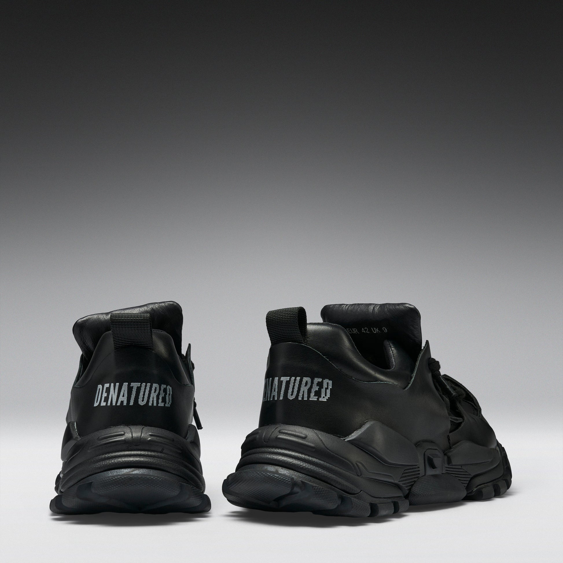 KOI Footwear - Serpentbone Full Grain Leather Men's Utility Shoes - Shadow