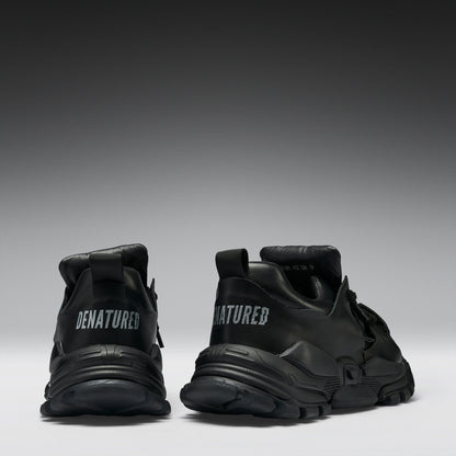 KOI Footwear - Serpentbone Full Grain Leather Men's Utility Shoes - Shadow