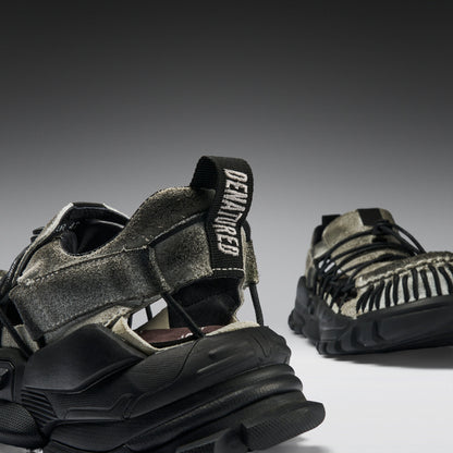 KOI Footwear - Desert Wraith Full Grain Leather Men's Recon Runners - Dune