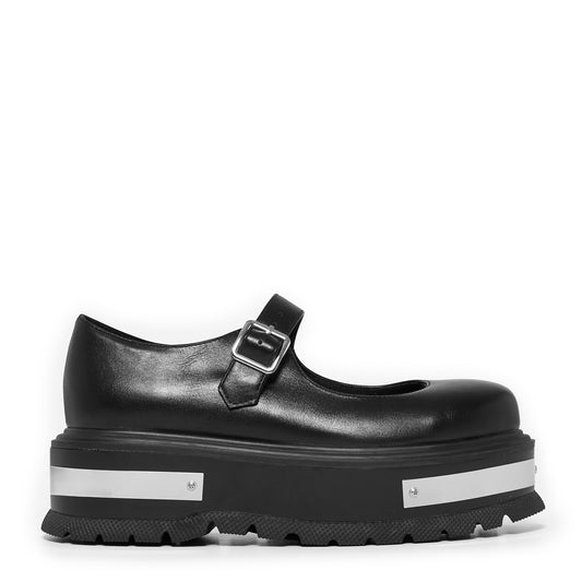 KOI Footwear - Nightfall Hardware Platform Mary Janes