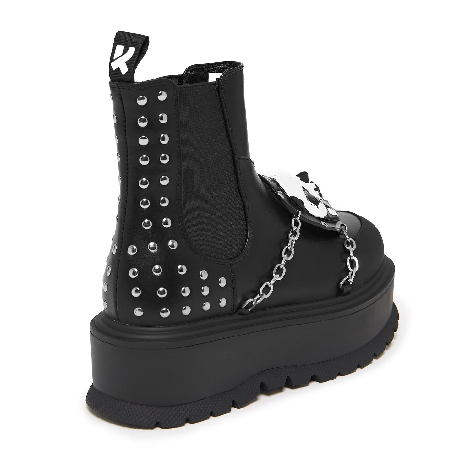 KOI Footwear - Ghost by KOI - Secular Haze Papa Emeritus II Platform Boots