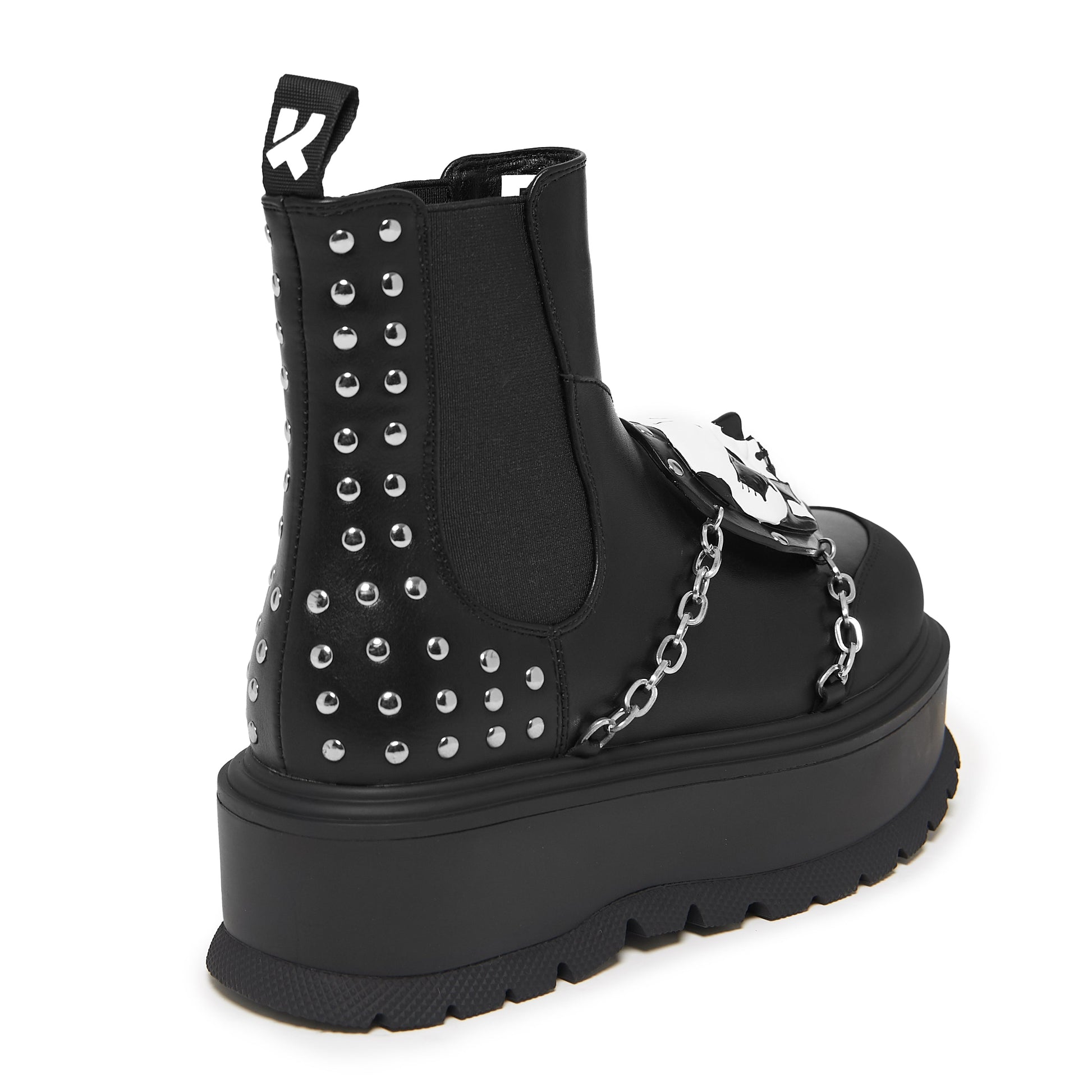 KOI Footwear - Ghost by KOI - Secular Haze Papa Emeritus II Platform Boots