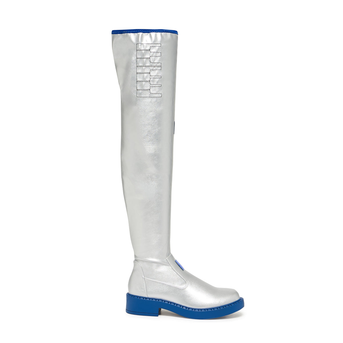 KOI Footwear - The SNOW MIKU Long Boots - Silver