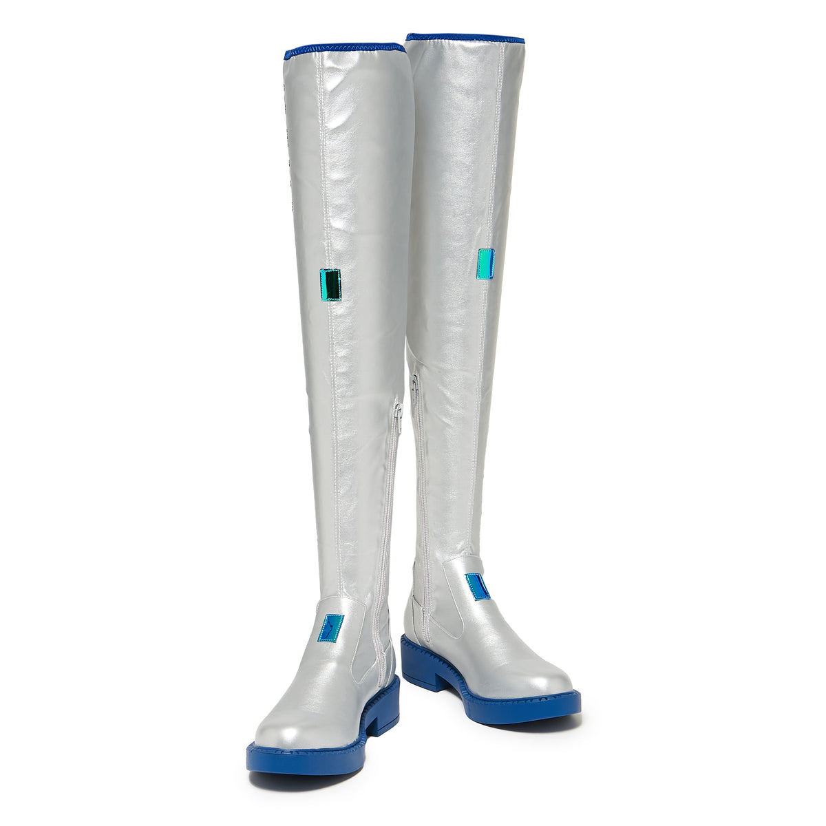 KOI Footwear - The SNOW MIKU Long Boots - Silver