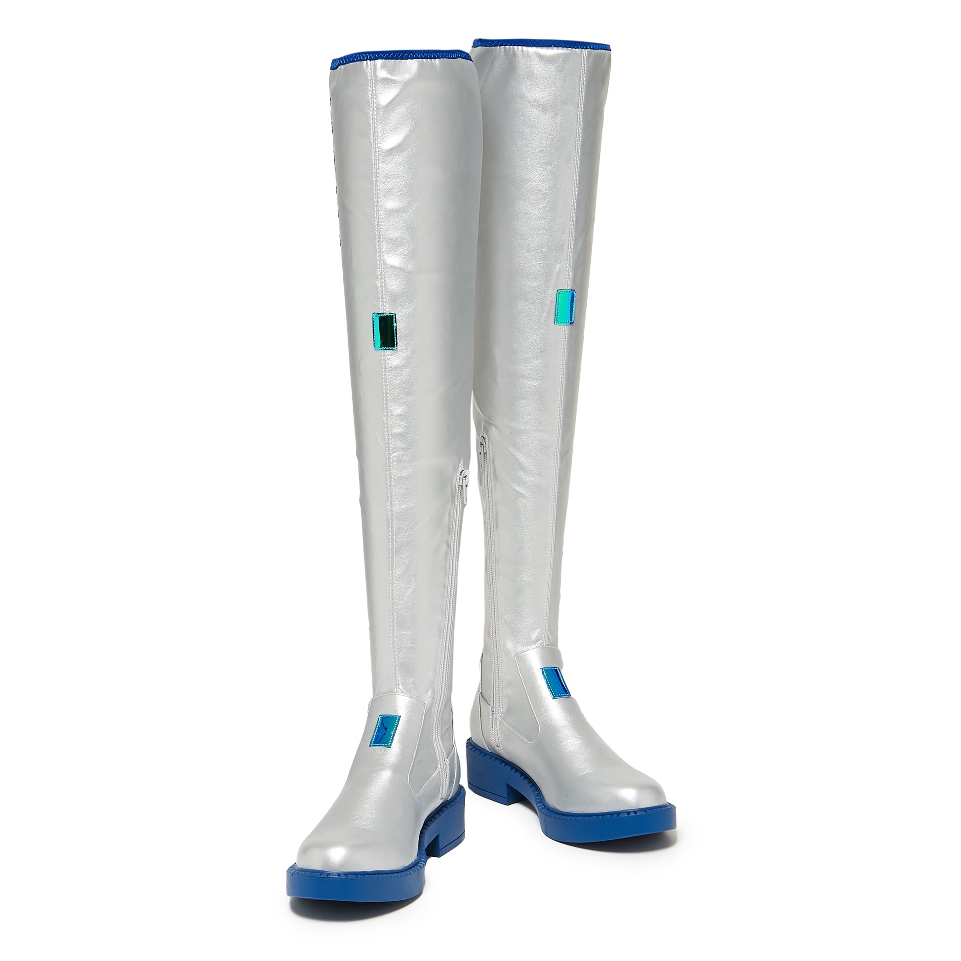 KOI Footwear - The SNOW MIKU Long Boots - Silver