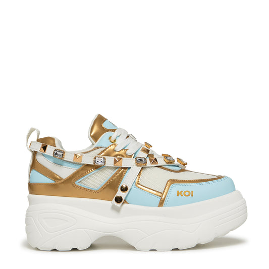 KOI Footwear - MONSTER HIGH Oh My Ra Bejewelled Chunky Trainers - Multi
