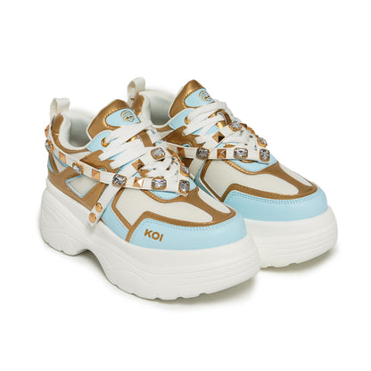 KOI Footwear - MONSTER HIGH Oh My Ra Bejewelled Chunky Trainers - Multi