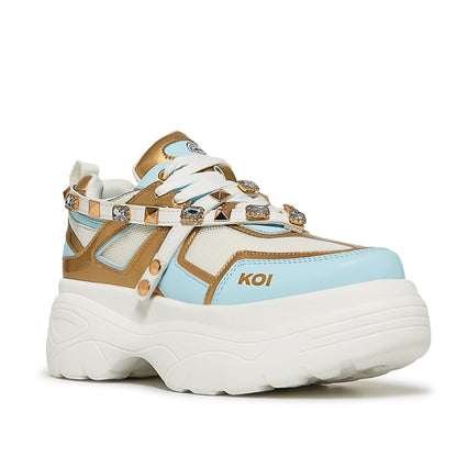 KOI Footwear - MONSTER HIGH Oh My Ra Bejewelled Chunky Trainers - Multi