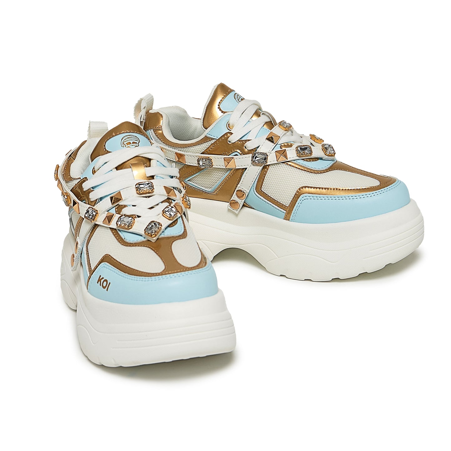 KOI Footwear - MONSTER HIGH Oh My Ra Bejewelled Chunky Trainers - Multi