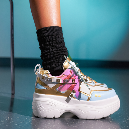 KOI Footwear - MONSTER HIGH Oh My Ra Bejewelled Chunky Trainers - Multi