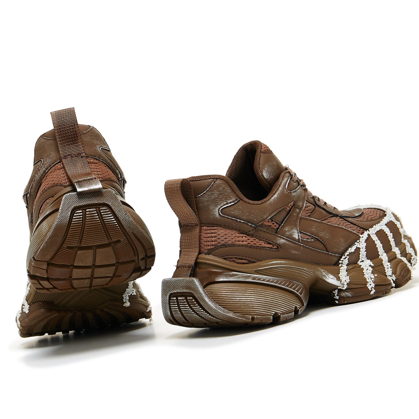 KOI Footwear - Forest Lines Mega Chunky Trainers - Brown