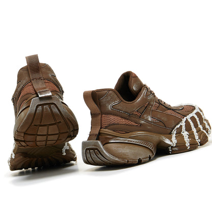 KOI Footwear - Forest Lines Mega Chunky Trainers - Brown