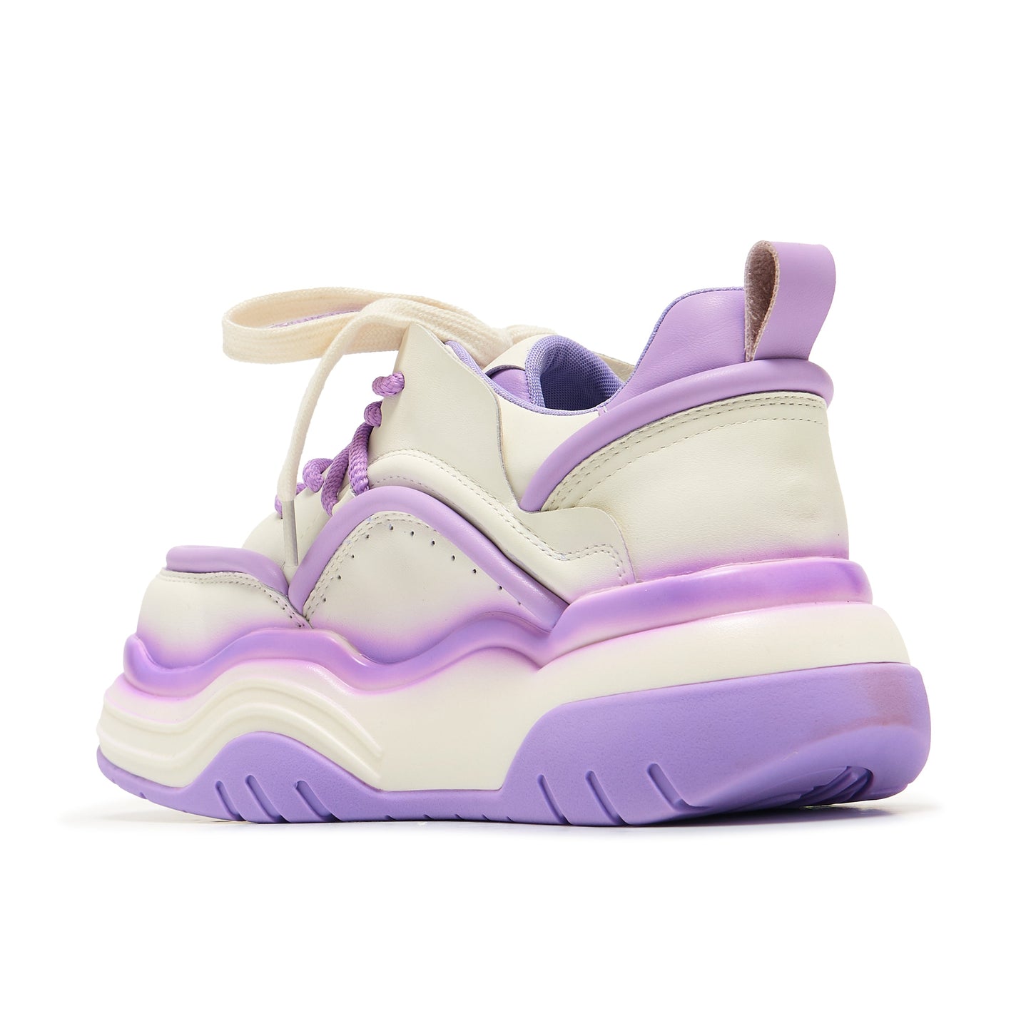 KOI Footwear - Neon Reef Platform Trainers - Violet