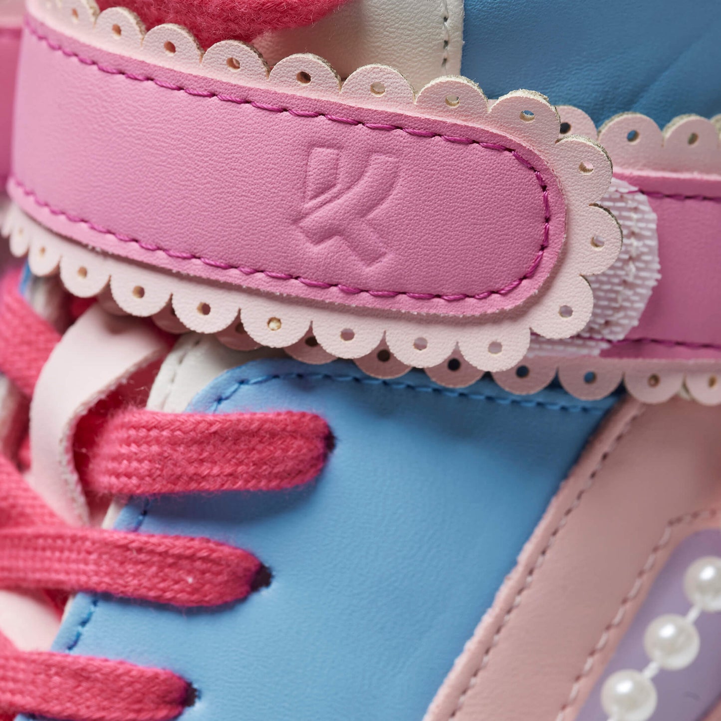 KOI Footwear - Sugar Wishes Chunky Hi Top Trainers - Pastel Multi