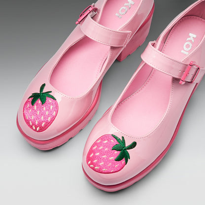KOI Footwear - Tira Mary Janes ‘Strawberry Cheesecake Edition’
