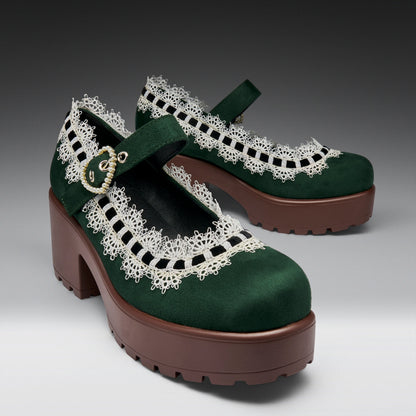 KOI Footwear - Tira Mary Janes ‘ Willow Wisp Edition’
