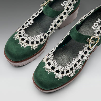 KOI Footwear - Tira Mary Janes ‘ Willow Wisp Edition’