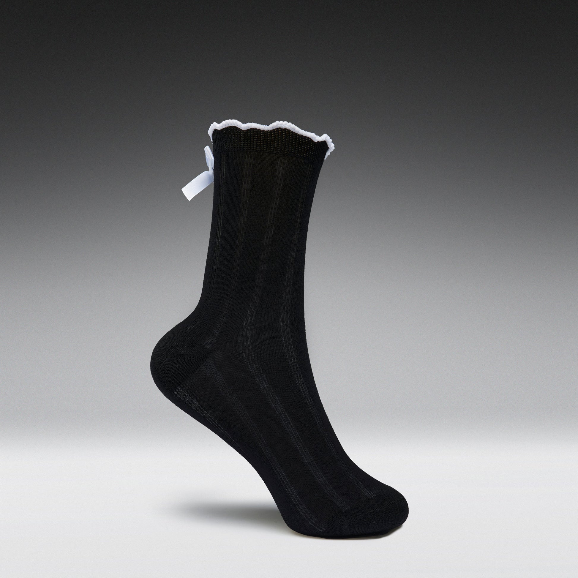KOI Footwear - Sonnet Black Bow Socks