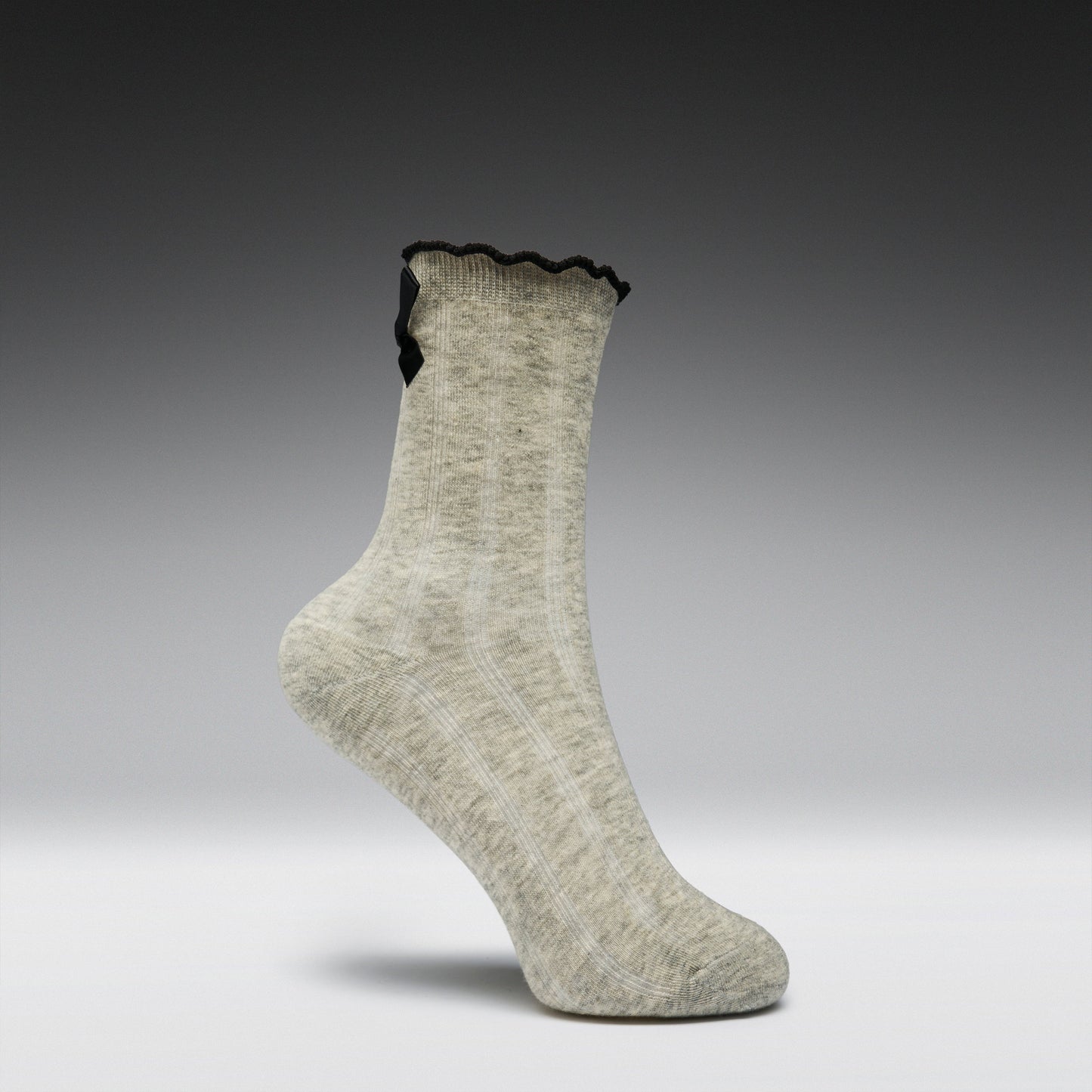 KOI Footwear - Sonnet Grey Bow Socks