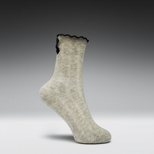 KOI Footwear - Sonnet Grey Bow Socks