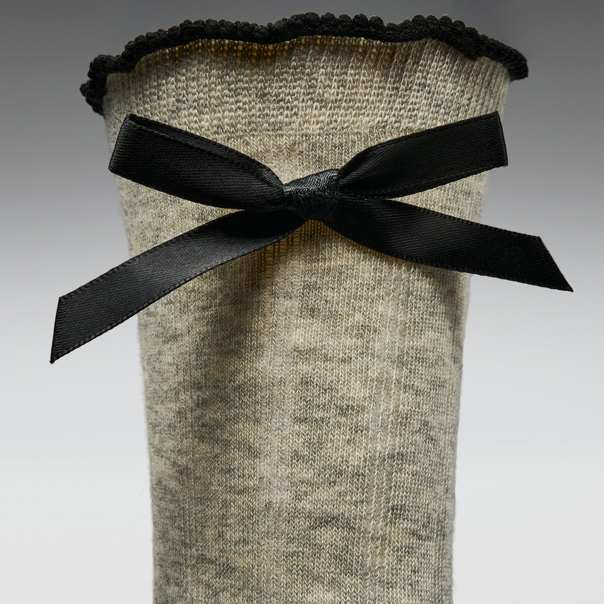 KOI Footwear - Sonnet Grey Bow Socks