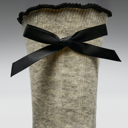 KOI Footwear - Sonnet Grey Bow Socks