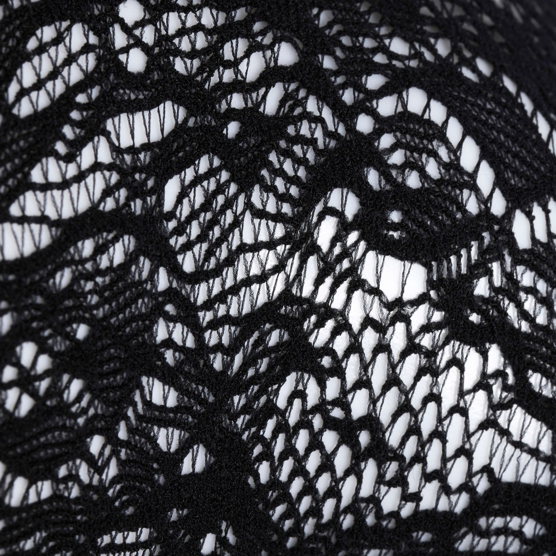 KOI Footwear - Heiress Black Lace Ruffle Socks