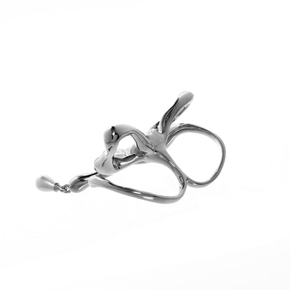 KOI Footwear - OHTNYC Pearl Bow Ring