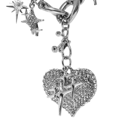 KOI Footwear - OHTNYC Cosmic Heart Necklace