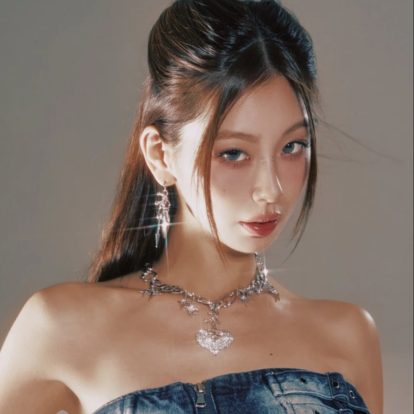 KOI Footwear - OHTNYC Cosmic Heart Necklace
