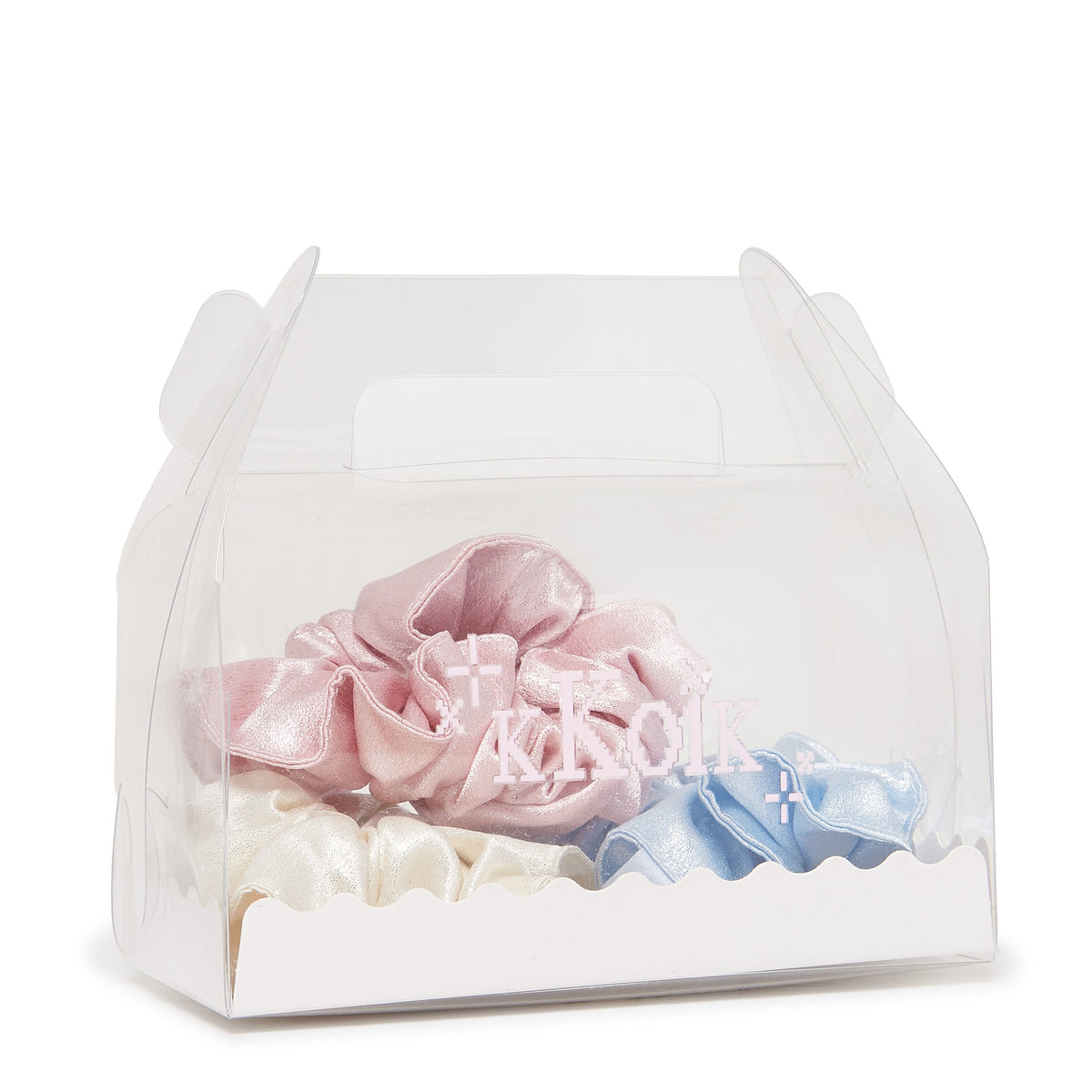 KOI Footwear - Pastel Satin Scrunchies - 3 pack